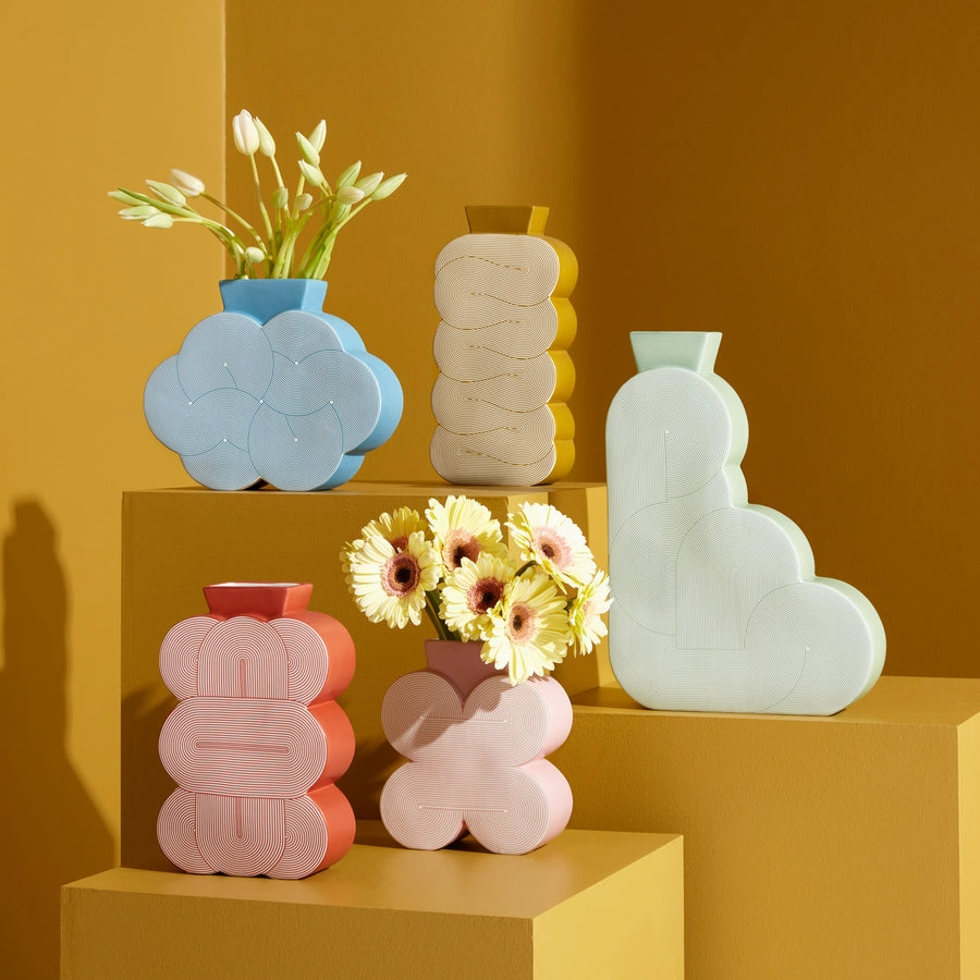 Pink Porcelain Vase S | Jonathan Adler Pompidou