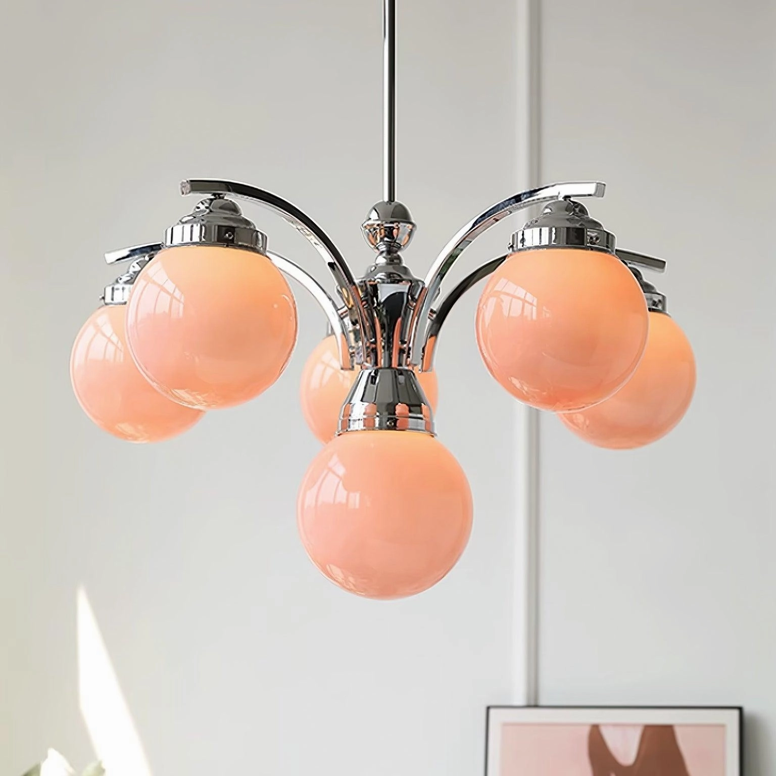 Pink Salamanca Chandelier