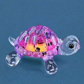 Pink Turtle Figurine Decorative Mirror,Home Decor Mirror