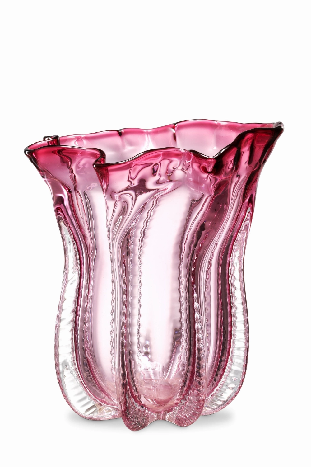 Pink Vase | Eichholtz Caliente S Vase,Glass Vase