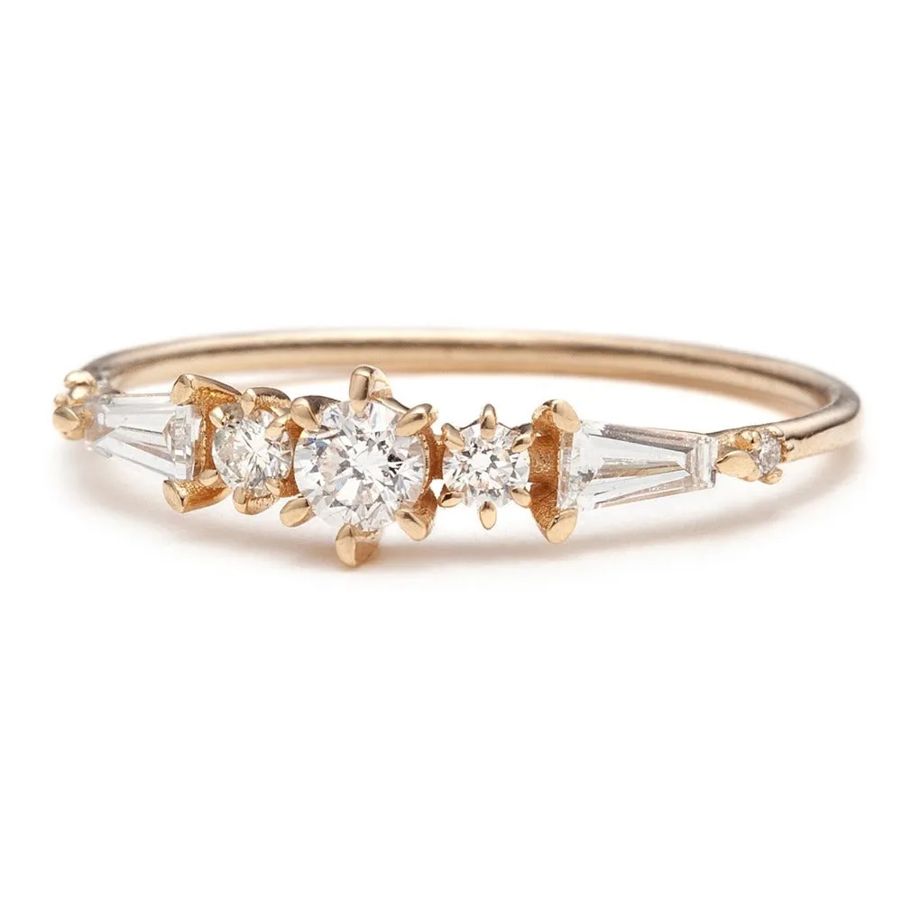 Pleiades Diamond Ring