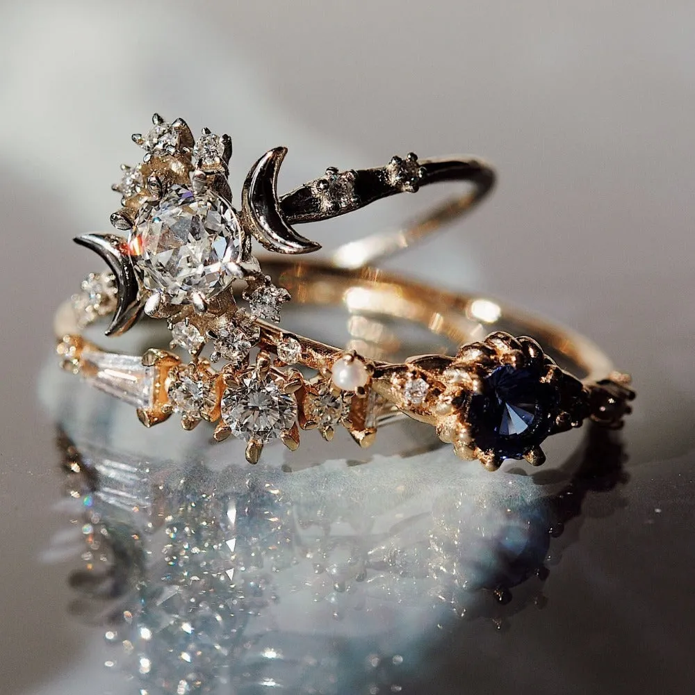Pleiades Diamond Ring