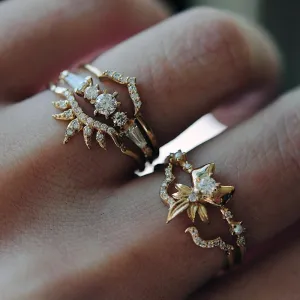Pleiades Diamond Ring