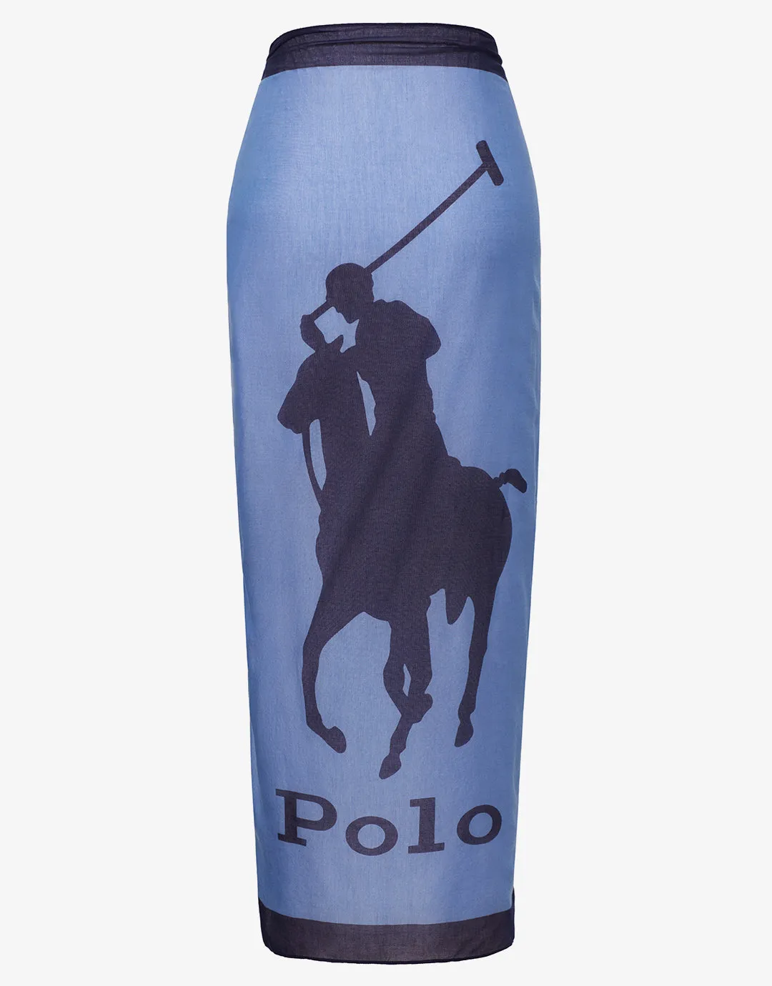 Pony Long Pareo - Periwinkle