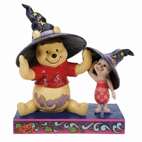 Pooh and Piglet Witch Hats Decorative Mirror,Wall Mirror