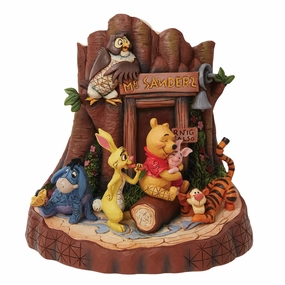 Pooh Carved by Heart Decorative Mirror,Wall Mirror