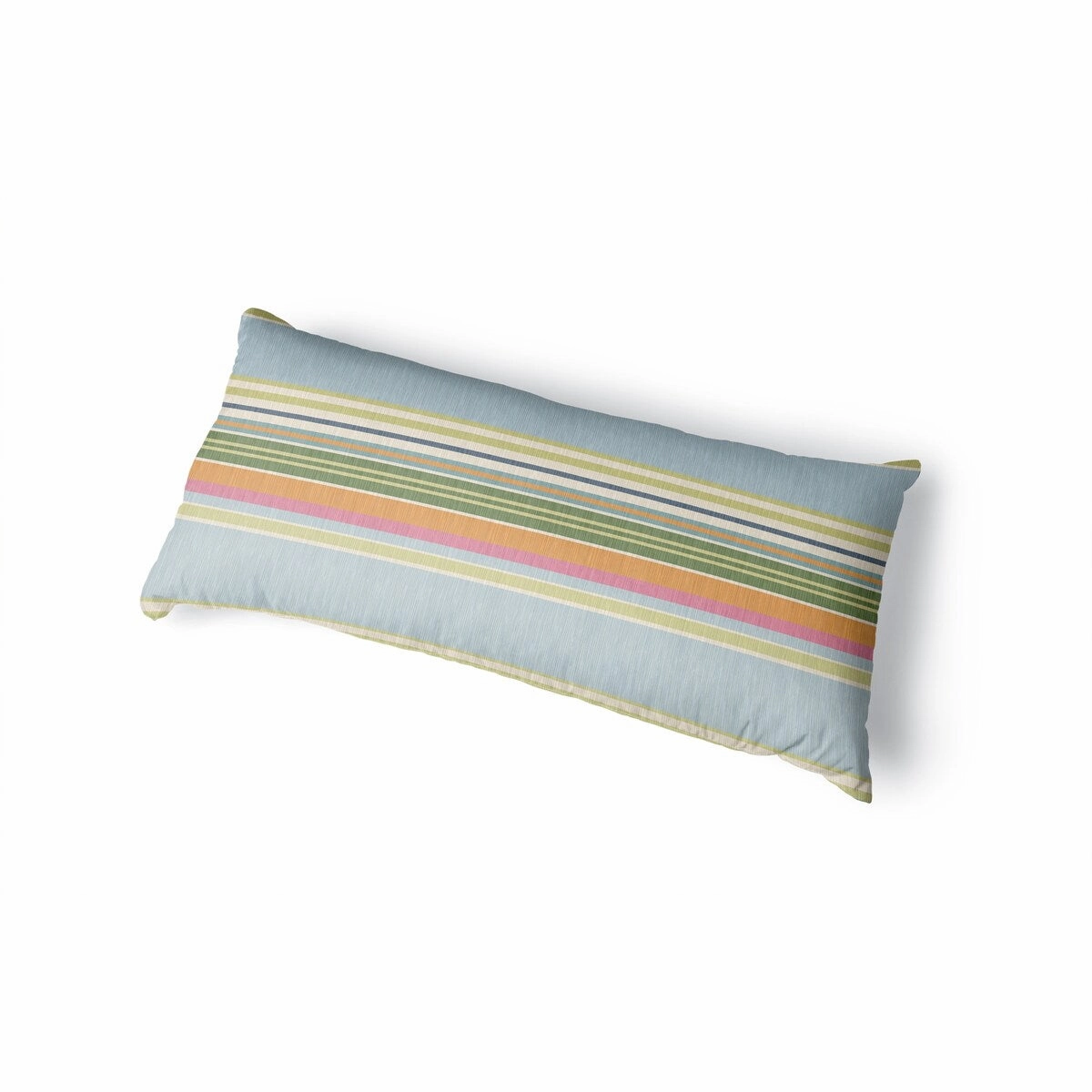 POOLSIDE SKY Body Pillow By Kavka Designs - Blue, Green, Cream, Orange, Pink pillows,bed pillow,sleeping cushion