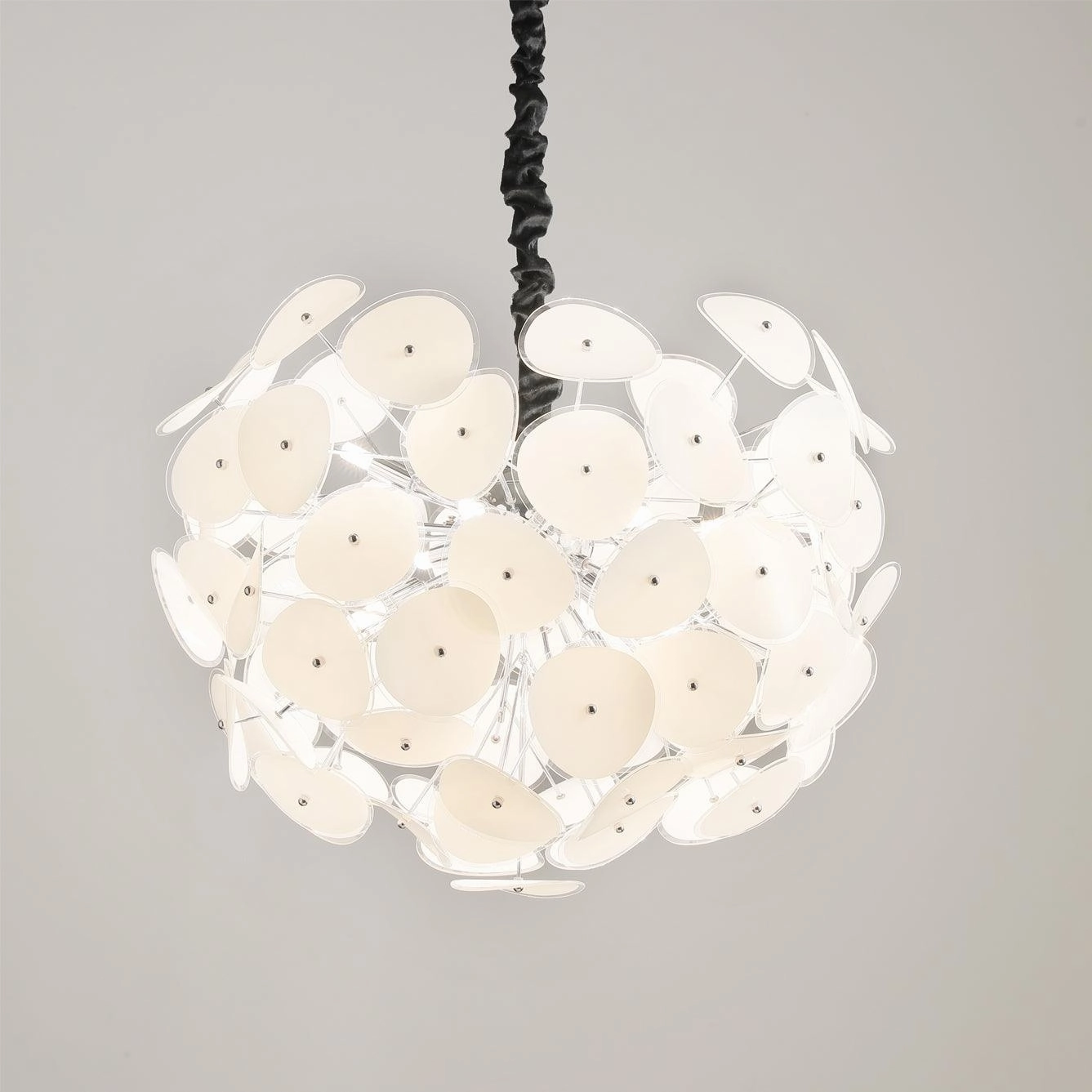 Poppy Glass Chandelier