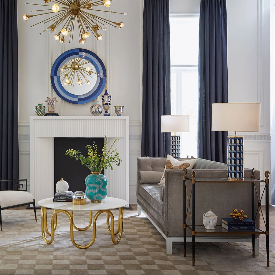 Porcelain Serpent Cinched Vase | Jonathan Adler Eden