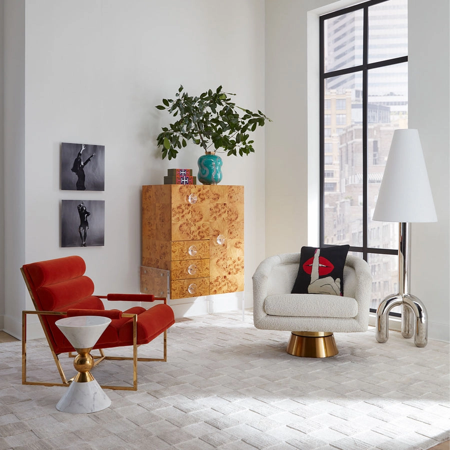 Porcelain Serpent Cinched Vase | Jonathan Adler Eden