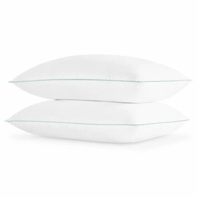 Porch & Den Eischen Gel Fiber Pillow (Set of 2) pillows,bed pillow,sleeping cushion