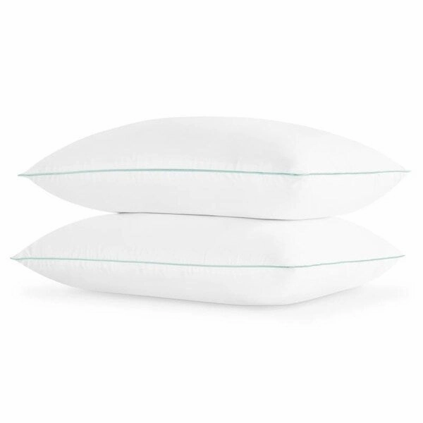Porch & Den Eischen Gel Fiber Pillow (Set of 2) pillows,bed pillow,sleeping cushion