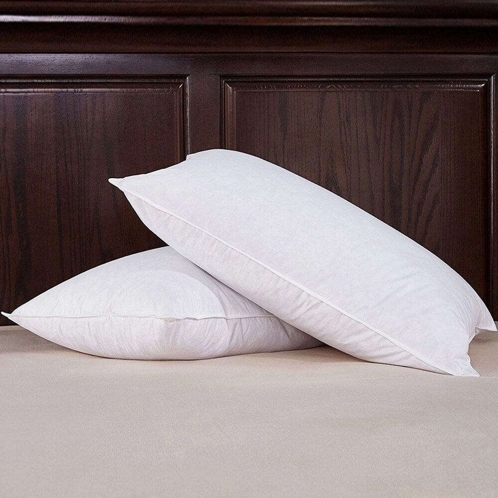 Porch & Den Garden Home Medium Density Feather/ Down Pillows (Set of 2)