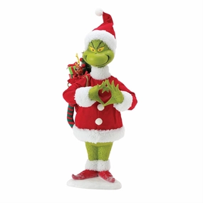 Possible Dream Grinch His Heart Grew with Story Voice Chip 18" Decorative Mirror,Home Decor Mirror