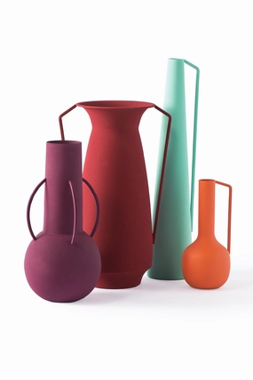 Powder-Coated Iron Vase | Pols Potten Evening Roman Vase,Glass Vase