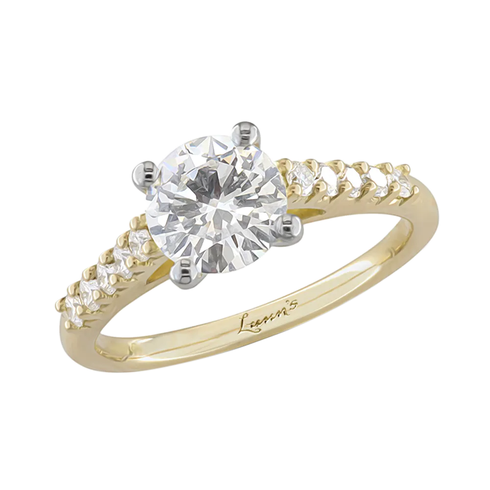 Pre-Owned Solitaire 1.00ct H SI2 Diamond Yellow Gold Ring