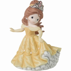 Precious Moments 100th Anniversary Celebration Disney100 Belle Limited Edition Figurine Decorative Mirror,Home Decor Mirror