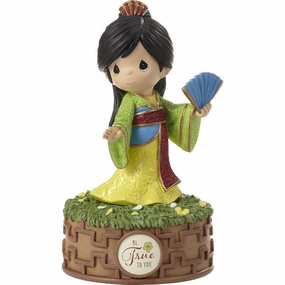 Precious Moments Be True To You Mulan Musical Plays Tune "Reflection" Decorative Mirror,Home Decor Mirror