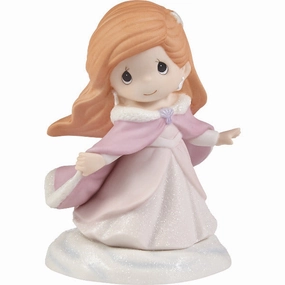 Precious Moments Bundled Up And Ready For Adventure Disney Ariel Figurine Decorative Mirror,Home Decor Mirror
