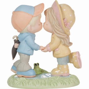 Precious Moments Couple Kissing In The Rain Figurine Decorative Mirror,Home Decor Mirror