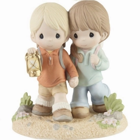 Precious Moments Couple With Lantern Figurine Decorative Mirror,Home Decor Mirror