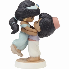 Precious Moments Disney Aladdin and Princess Jasmine I Choose You Decorative Mirror,Home Decor Mirror