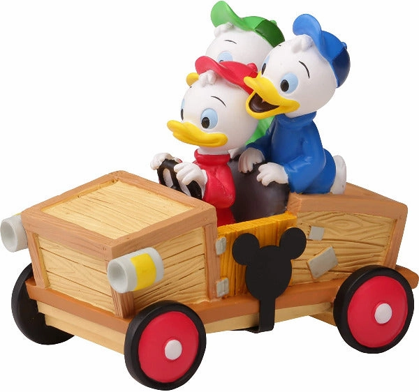 Precious Moments Disney Collectible Parade Huey, Dewey, and Louie Figurine Decorative Mirror,Home Decor Mirror