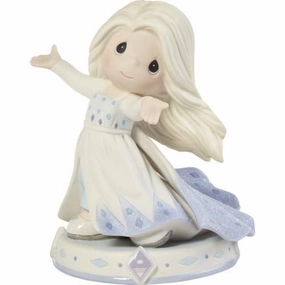 Precious Moments Disney Frozen 2 Find Your Spirit Within Elsa Figurine Decorative Mirror,Home Decor Mirror