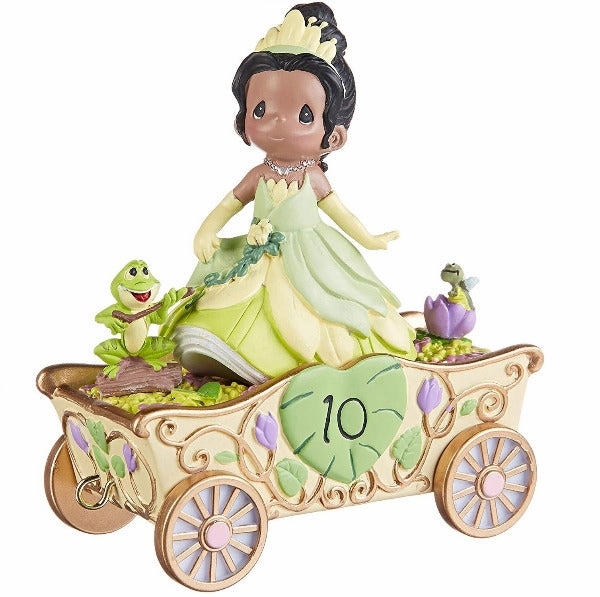 Precious Moments Disney Showcase Birthday Parade Tiana Double Digit Dreams Age 10 Figurine Decorative Mirror,Home Decor Mirror