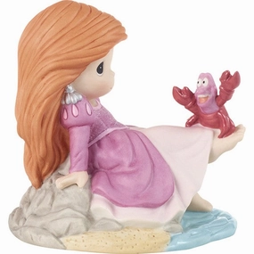 Precious Moments Disney You'll Stand Out From The Rest Ariel Figurine Decorative Mirror,Home Decor Mirror