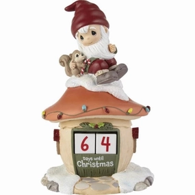 Precious Moments Gnome Sweet Gnome For The Holidays Countdown Calendar Decorative Mirror,Home Decor Mirror