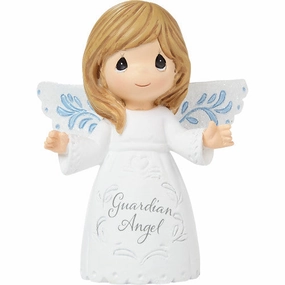 Precious Moments Guardian Angel With Open Arms Resin Figurine Decorative Mirror,Home Decor Mirror