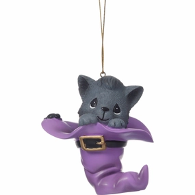 Precious Moments Have A Purr-fect Halloween Cat Ornament Decorative Mirror,Home Decor Mirror