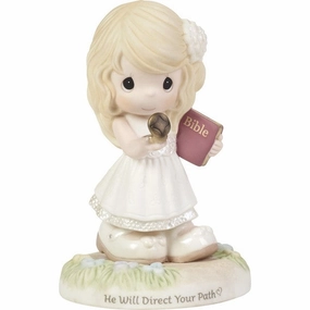 Precious Moments He Will Direct Your Path Figurine Decorative Mirror,Home Decor Mirror