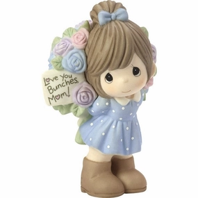 Precious Moments Love You Bunches Mom! Figurine Girl Decorative Mirror,Home Decor Mirror