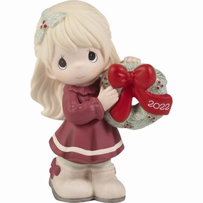 Precious Moments May Your Christmas Wishes Come True 2022 Dated Figurine Decorative Mirror,Home Decor Mirror