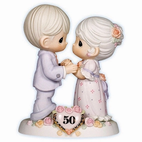 Precious Moments We Share A Love Forever Young 50th Anniversary Figurine Decorative Mirror,Home Decor Mirror