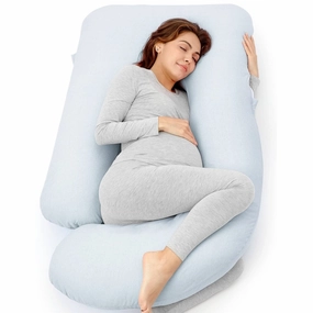 Pregnancy Pillows for Sleeping, U Shaped Full Body Maternity Pillow for Side Sleeping - Support for Back,58 Inch pillows,bed pillow,sleeping cushion