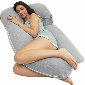 Pregnancy Pillows, U-Shape Full Body Pillow Removable Jersey Cotton Cover Pregnancy Pillows,Maternity Pillow and Pregnancy pillows,bed pillow,sleeping cushion