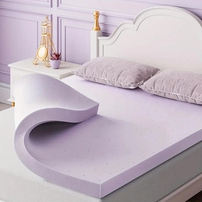 Premium Firm Memory Foam Mattress Topper With Ventilated Design mattress pads,mattress topper,bed protection