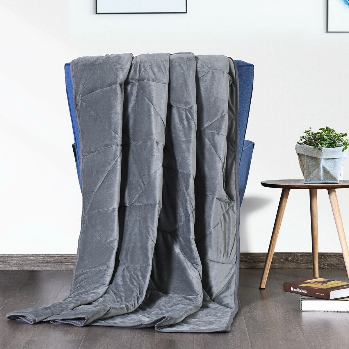 Premium Weighted Blanket 15-20lbs |60"x80"| Queen Size