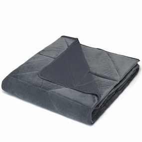 Premium Weighted Blanket 15-20lbs |60"x80"| Queen Size fleece blanket, knit throw