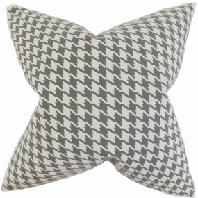 Presley Houndstooth Euro Sham Mineral pillowcases,cotton pillow covers,bed linen