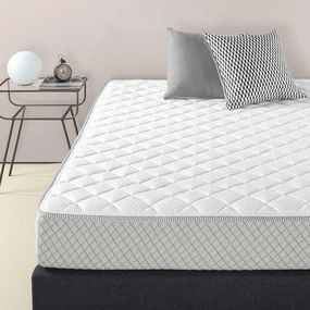 Priage by ZINUS Quilted Mattress Cover for Mattresses 8 Inches and under mattress pads,mattress topper,bed protection