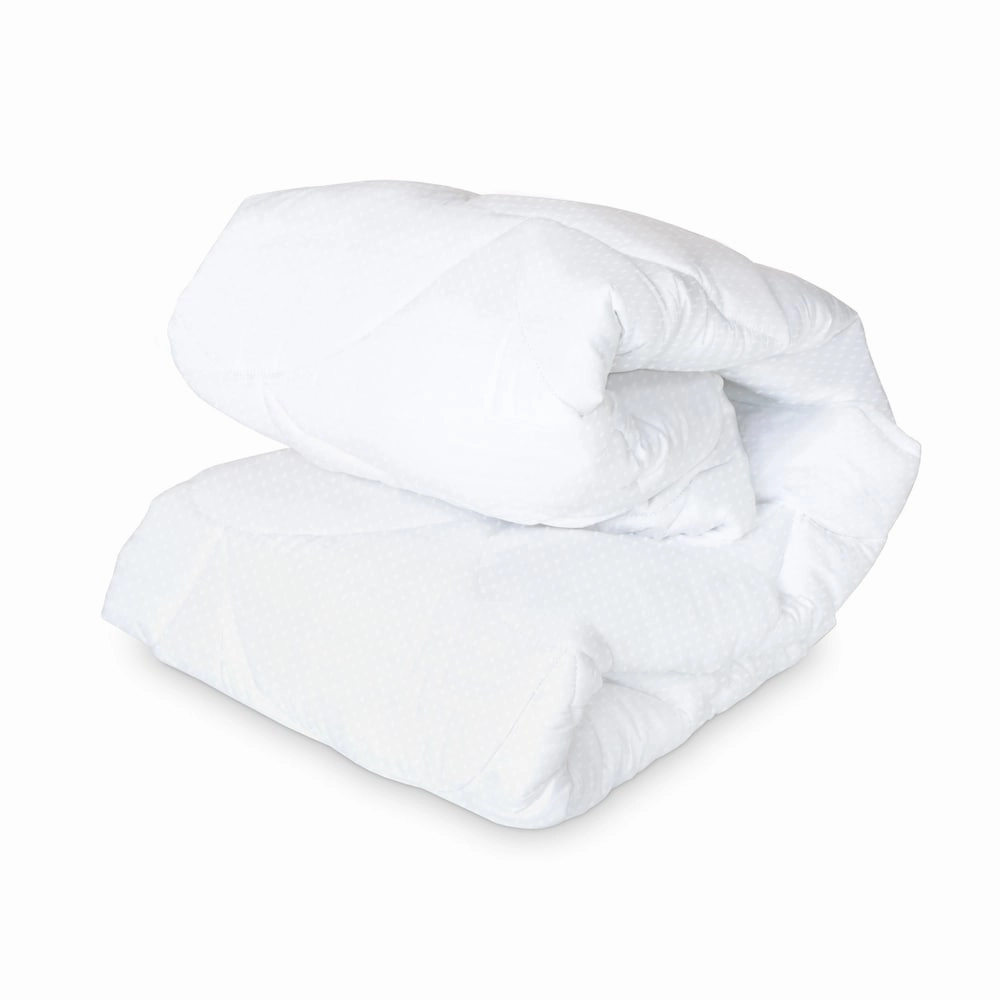 PrimaLoft 400 Thread Count Extra Plush Hypoallergenic Mattress Pad - White