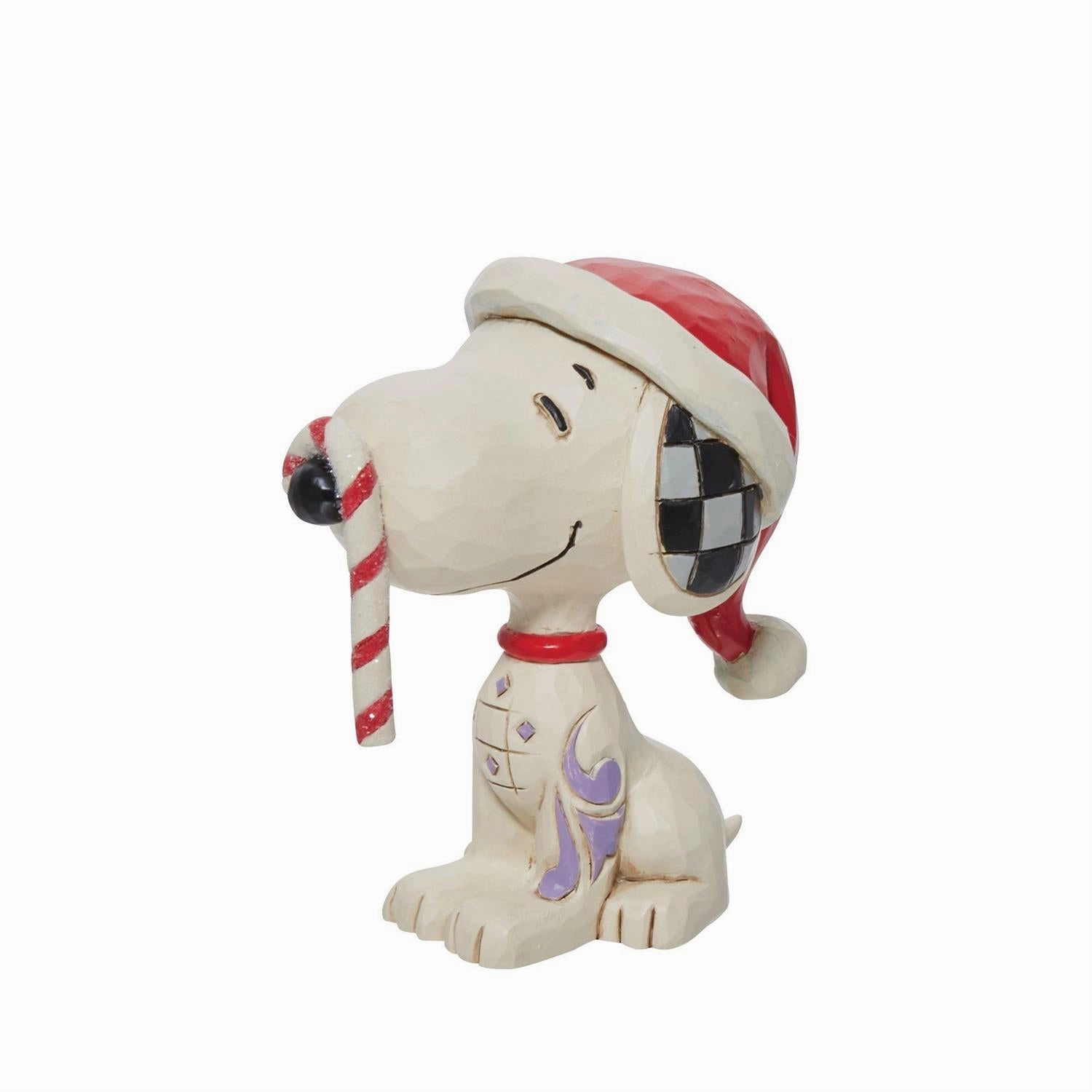 Products Jim Shore Peanuts Snoopy Glitter Candy Cane Mini Decorative Mirror,Home Decor Mirror
