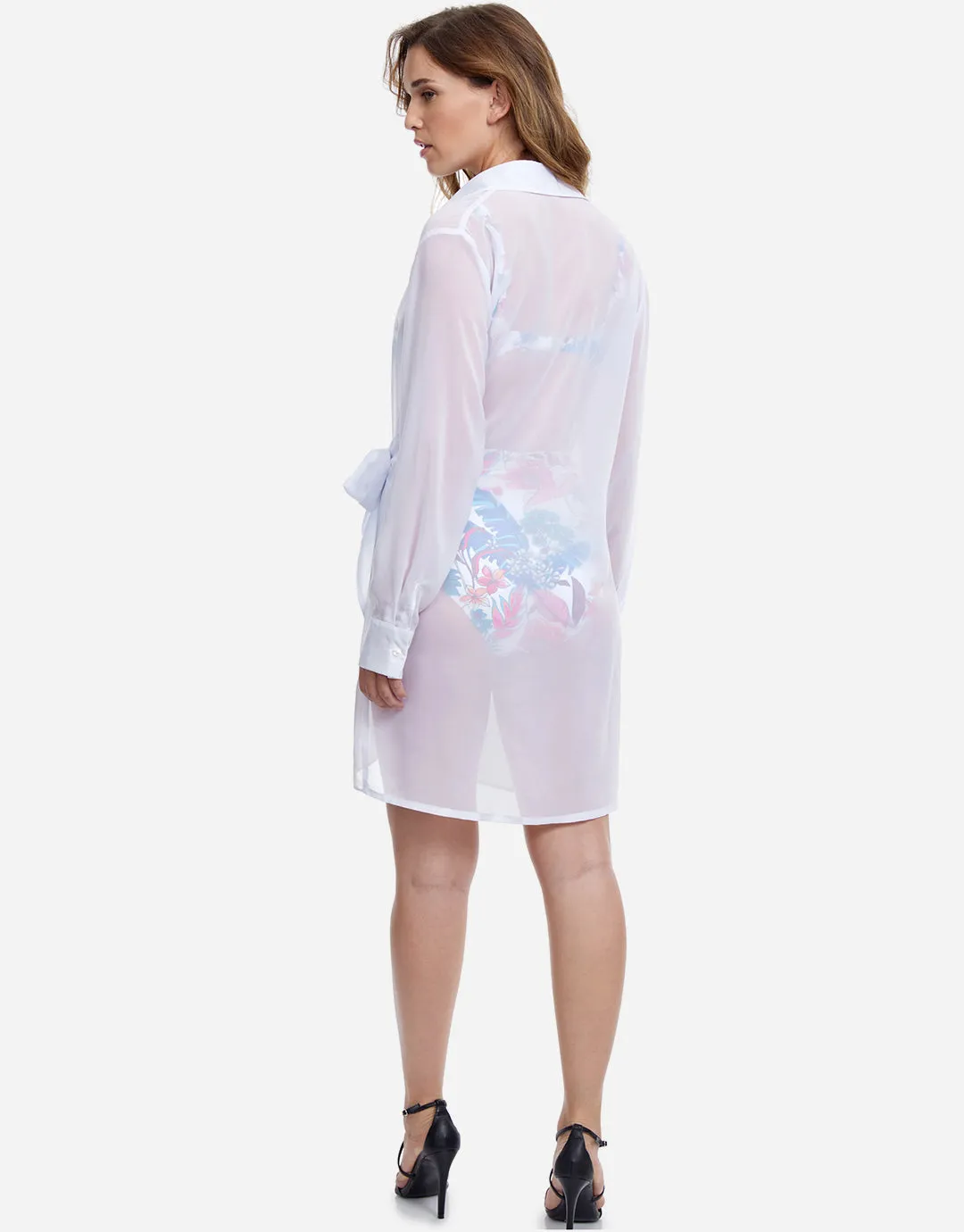 Profile Tutti Frutti Beach Wrap - White