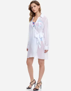 Profile Tutti Frutti Beach Wrap - White
