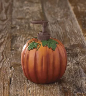 Pumpkin Soap Dispenser Set bathroom accessories, soap dispenser