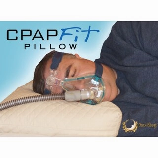Pur-Sleep Adjustable Sleep Apnea CPAPfit Pillow - Blue